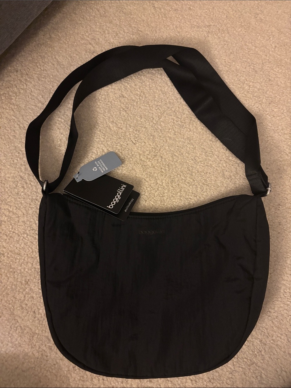 Baggallini Swift Crescent Crossbody NWT